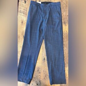Calvin Klein Blue Straight Fit Pants